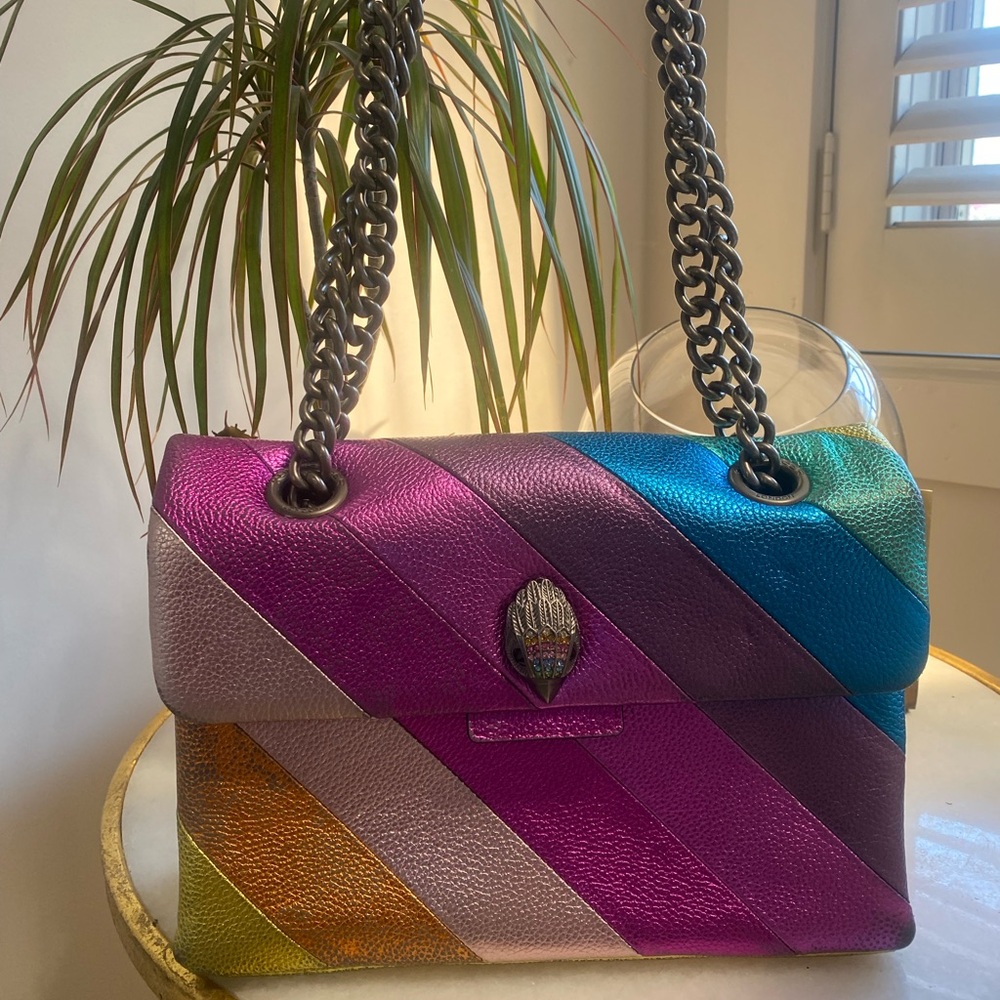 LEATHER KENSINGTON BAG- Kurt Geiger